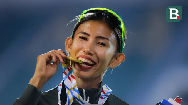 Foto: Kilau Emas Emilia Nova di SEA Games 2025