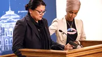 Kisah dan Tangis Senator Muslim AS yang Sempat Dilarang ke Israel Bertemu Nenek
