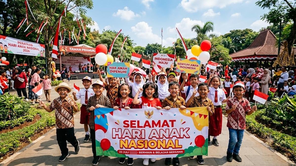 Makna Hari Anak Nasional 2026, Refleksi 23 Juli untuk Anak Indonesia