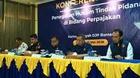 DJP Banten Tetapkan 5 Tersangka Kasus Pajak Industri Baja Rp 582,26 Miliar