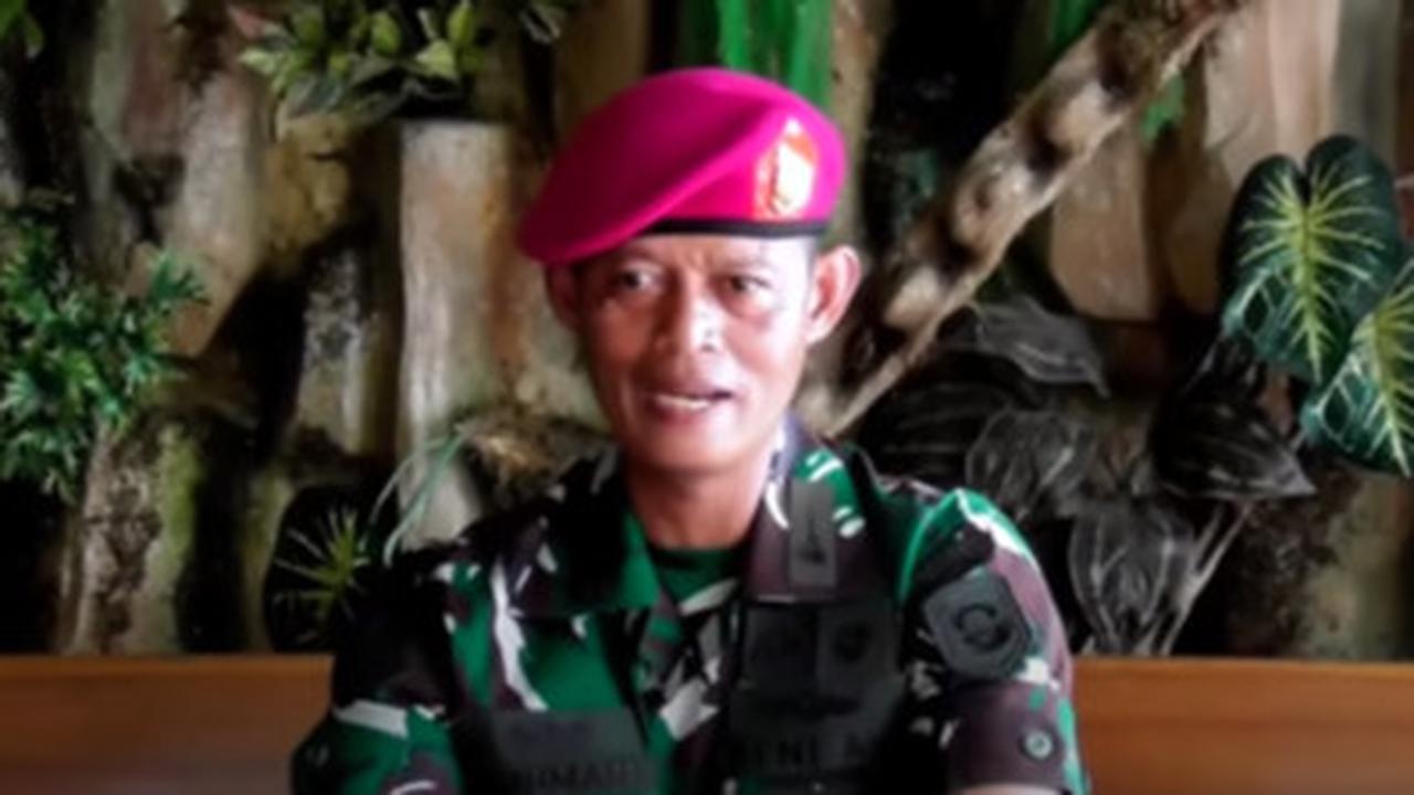 Merinding Pesan sang Komandan di Sarang Petarung Prajurit Korps Marinir