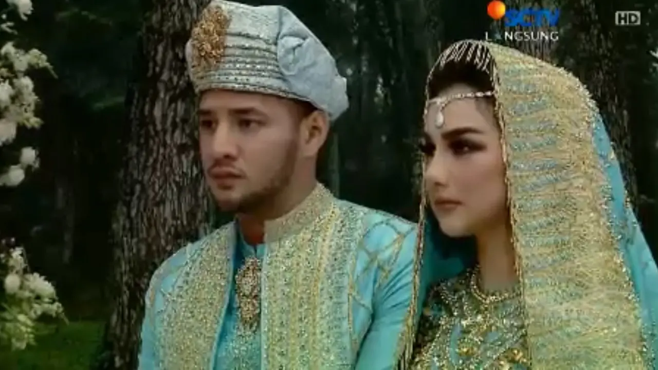 Pernikahan Ammar Zoni  - Irish Bella (SCTV/ Vidio.com)