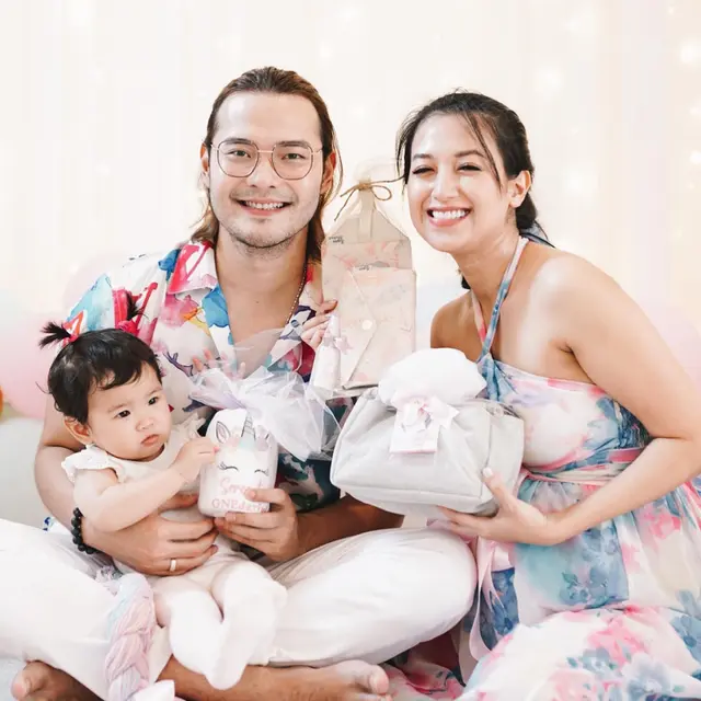 Bertema Unicorn, Ini 7 Potret Pesta Ulang Tahun Anak Sylvia Fully yang Menggemaskan