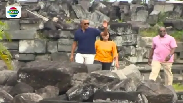 Tak hanya di Prambanan, Obama habiskan waktu liburan di Yogyakarta dengan berkunjung ke Puncak Becici.