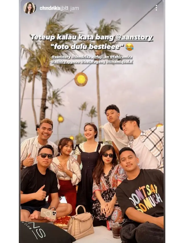 Disebut Bestie, Ini 6 Potret Akrab Fuji dan Chandrika Chika di Bali