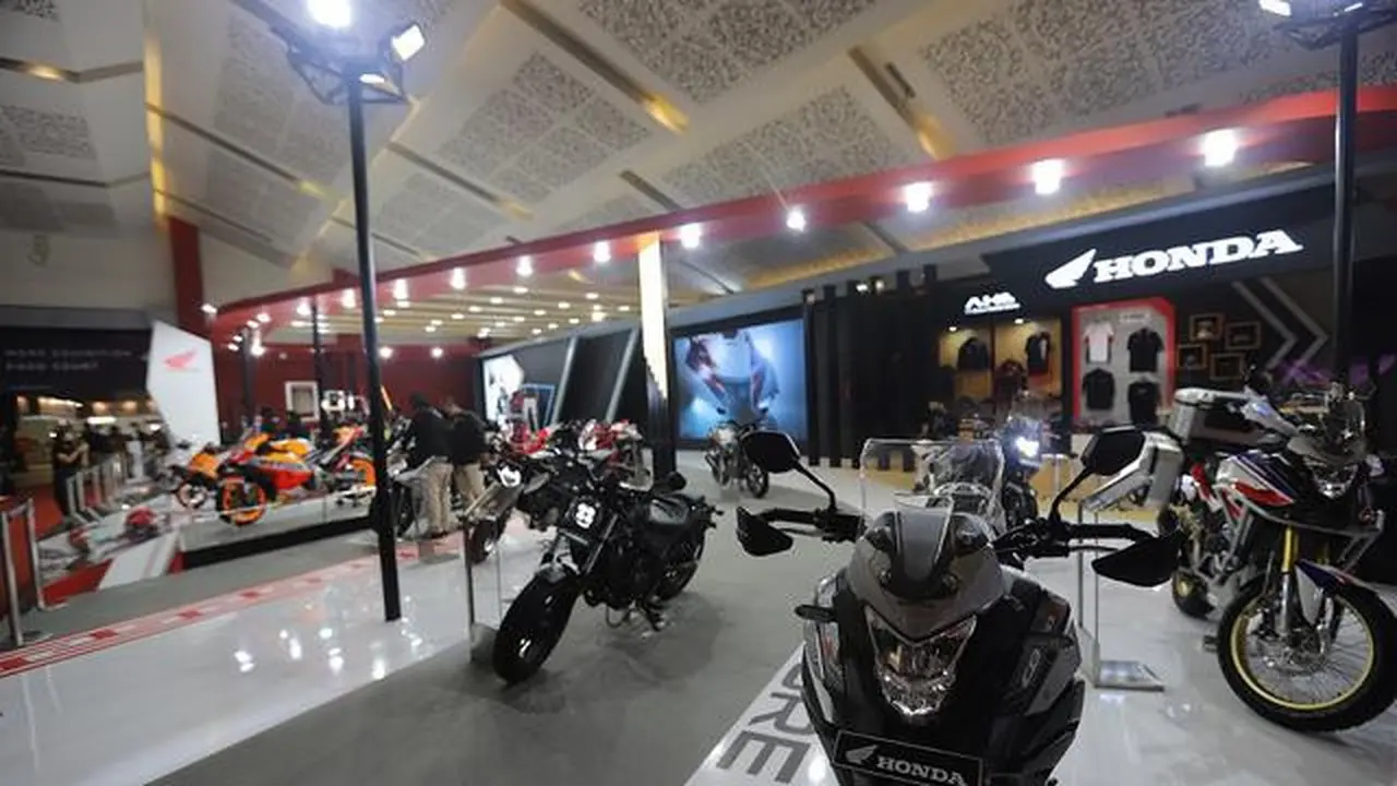 Booth PT Astra Honda Motor (AHM) di IIMS 2022 (ist)