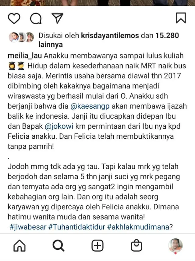 Kaesang Pangarep dan Felicia