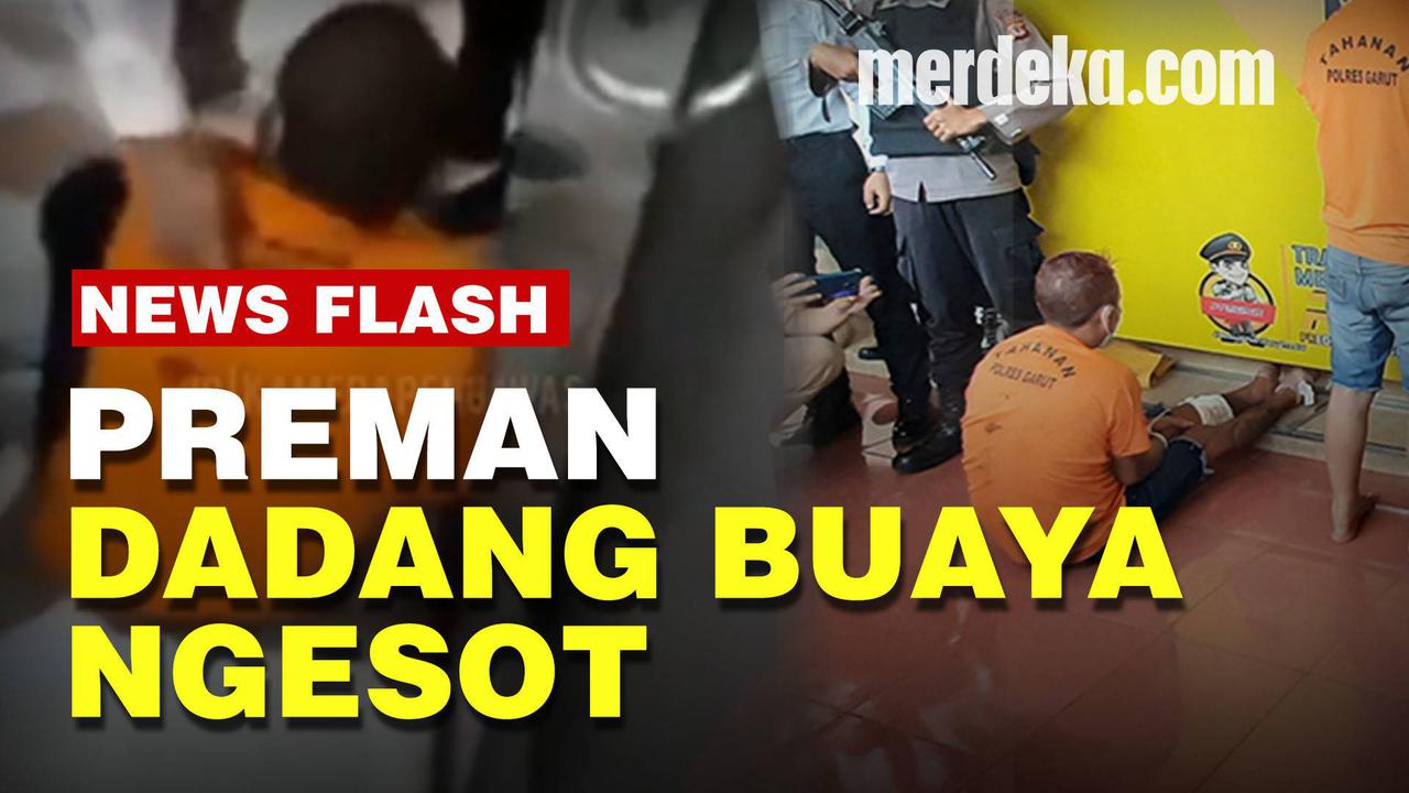 VIDEO: Kondisi Preman Dadang Buaya Usai Ngamuk di Markas TNI