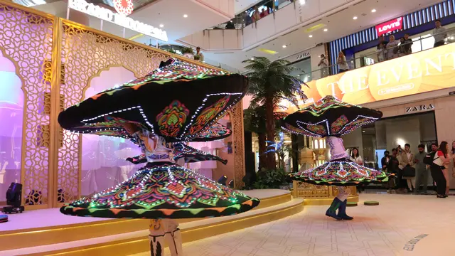 Instalasi Seni Radiant Ramadan