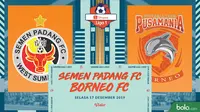 Eksklusif Live Streaming Shopee Liga 1 di Vidio: Semen Padang Vs Borneo FC