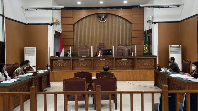 Sidang praperadilan penetapan tersangka terhadap Bupati Mimika, Eltinus Omaleng kembali digelar di Pengadilan Negeri Jakarta Selatan, Rabu (24/8) (istimewa)