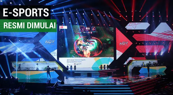 Turnamen eSports resmi dimulai di Britama Arena-Mahaka Square, Jakarta, Minggu (26/8/2018), . Sebagai informasi, ini merupakan kali pertama cabang eSports dipertandingkan pada pesta olahraga se-Asia atau pun global. Bagaimana kemeriahannya?