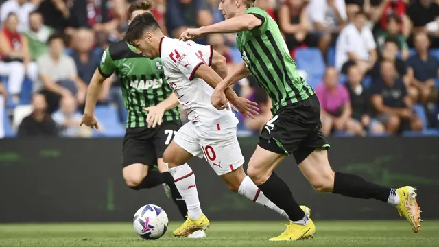AC Milan Bermain Imbang di Markas Sassuolo