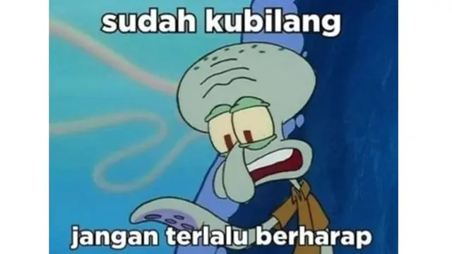 6 Meme Squidward Tentang Hidup Ini Bikin Merenung Sekaligus Kocak