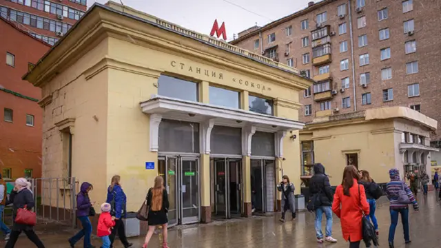 Stasiun Metro Sokol (Nikolay Galkin/TASS)