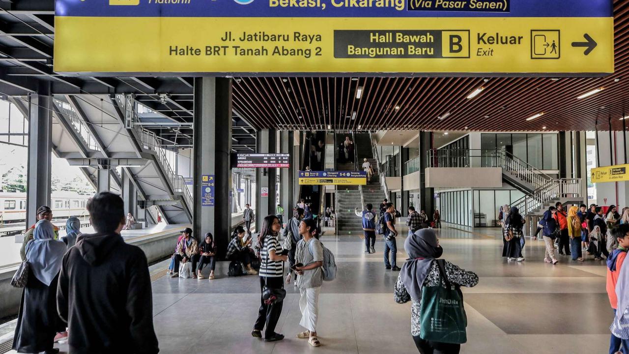 Wajah baru Stasiun Tanah Abang