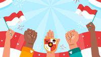 Ilustrasi Indonesia, identitas nasional. (Image by Freepik)