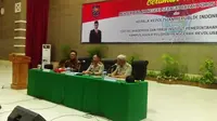 Kapolri Jenderal Polisi Tito Karnavian, saat memberikan kuliah umum di kampus IPDN, Jatinagor, Jawa Barat, Rabu (18/1/2017). (Putu Merta Surya Putra/Liputan6.com)