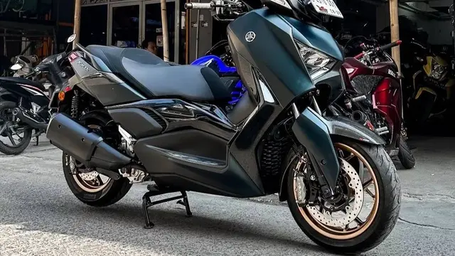 10 Potret Modifikasi Yamaha Xmax 250, si Bongsor dari Keluarga Maxi. Shenggol dong!