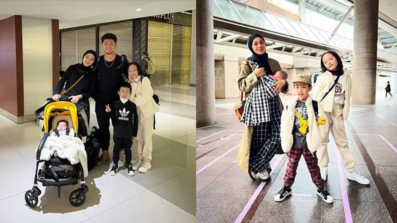 Ikut Suami Ke Jepang, Ini 7 Potret Dian Ayu Lestari dan Ananda Omesh di Negeri Sakura