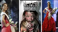 Tampil Babak Belur, Mantan Miss Universe Protes Penindasan