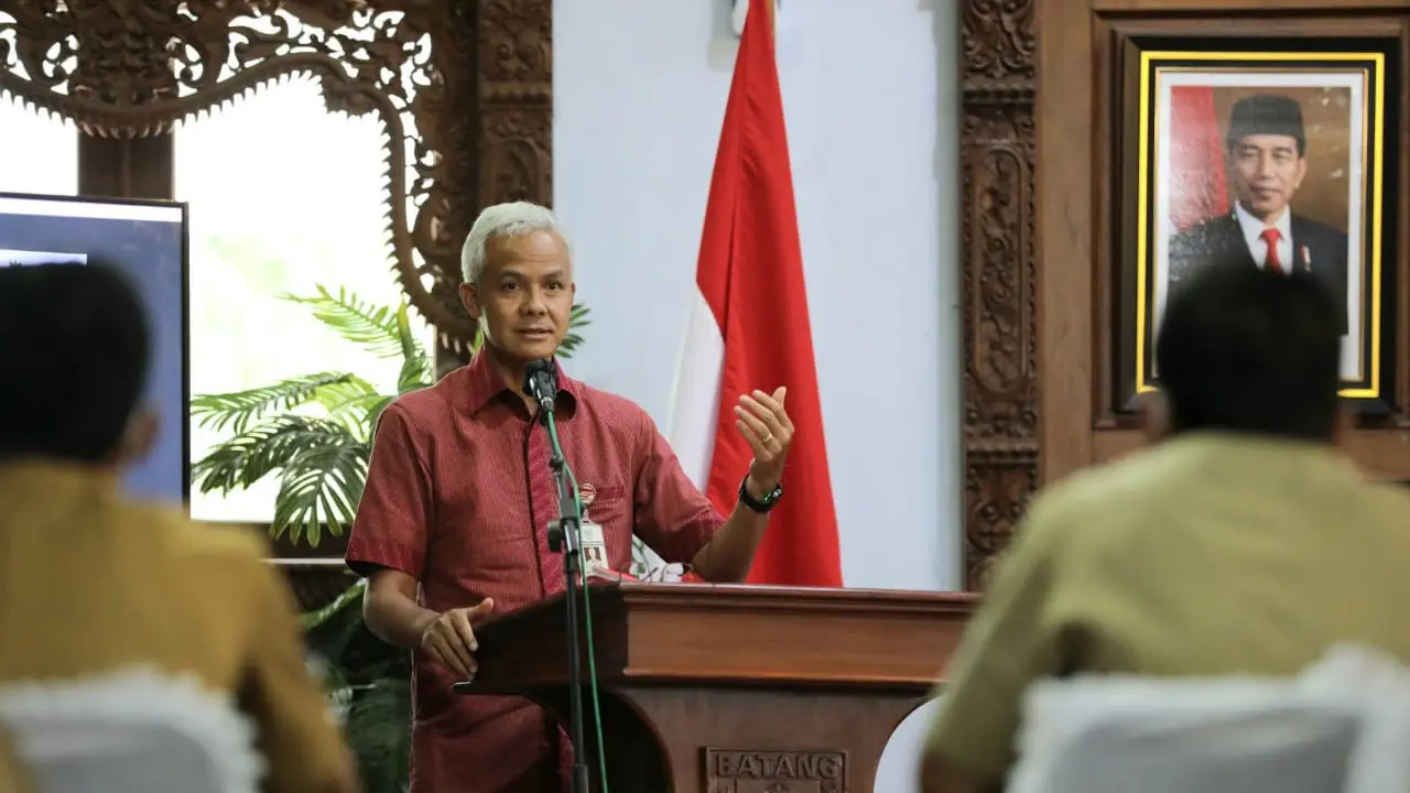 Foto Gubernur Jawa Tengah Ganjar Pranowo