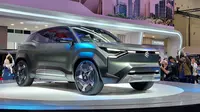 Suzuki memperkenalkan mobil konsep terbaru mereka yakni eVX dalam event GIIAS 2024. (Liputan6.com/Septian Pamungkas)