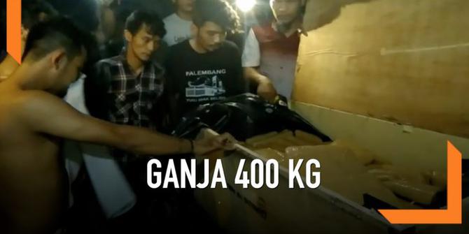 VIDEO: BNN Gerebek 400 Kg Ganja di Kamar Indekos Depok