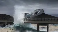 Atlantic Ocean Road, Jalan Ekstrem tempat Ombak Menghempas Mobil