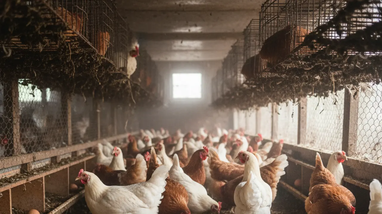 Kondisi Kandang Ayam Petelur