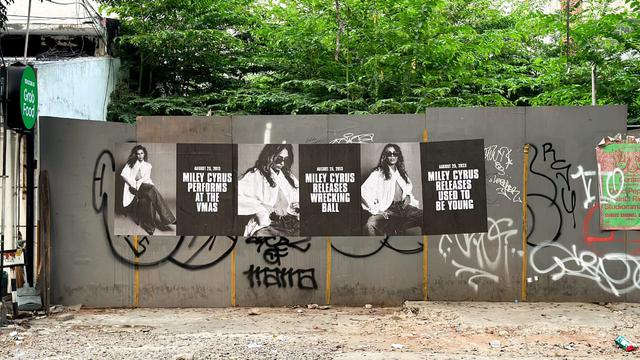 Miley Cyrus merilis lagu berjudul "Used to Be Young" pada 25 Agustus 2023