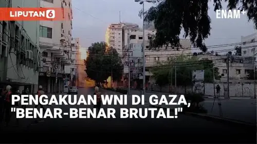 VIDEO: WNI Bertaruh Nyawa di Tengah Perang Dahsyat Israel-Hamas
