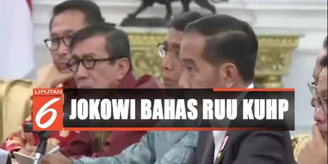 Jokowi dan DPR Bahas RUU KUHP, Ini Hasilnya