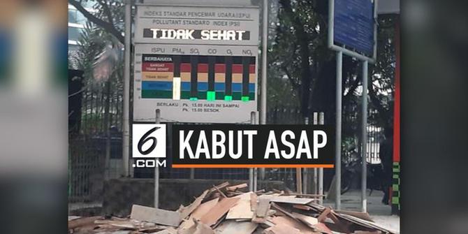 VIDEO: Pekanbaru Dikepung Kabut Asap Karhutla