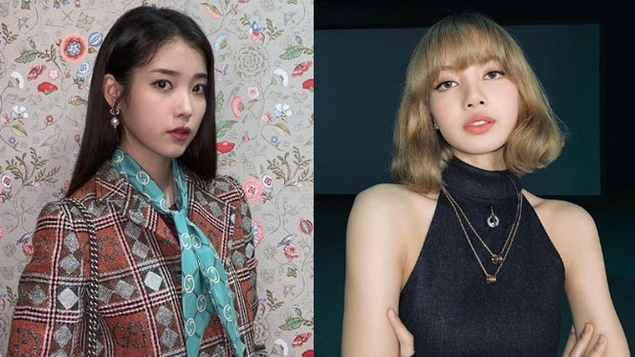 IU dan Lisa BLACKPINK