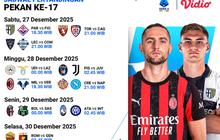 Jadwal Pertandingan Serie A Pekan Ke-17, Tayang di Vidio