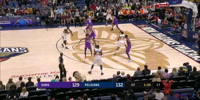 Cuplikan Pertandingan NBA : Suns 138 vs Pelicans 136
