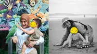 Tak Didampingi Ammar Zoni, Ini 6 Momen Liburan Irish Bella dan Baby Air di Bali