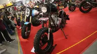 Motor kustom di Kustomfest 2018. (Herdi Muhardi)