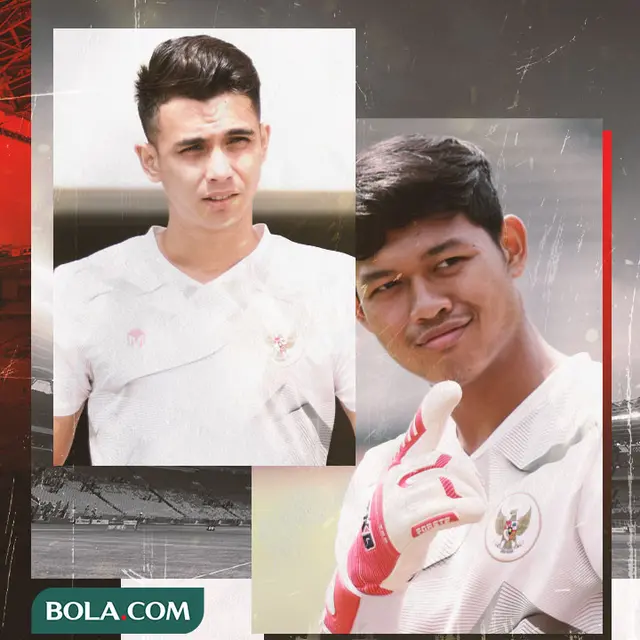 Timnas Indonesia - Nadeo Argawinata dan Muhammad Riyandi