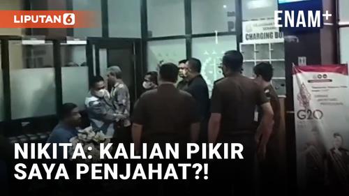 VIDEO: Nikita Mirzani Menangis dan Berteriak saat Bakal Ditahan