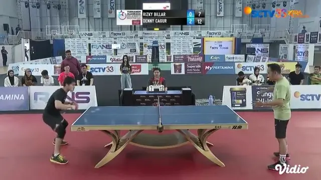 Denny Cagur Akhirnya Membukukan Kemenangan atas Rizky Billar