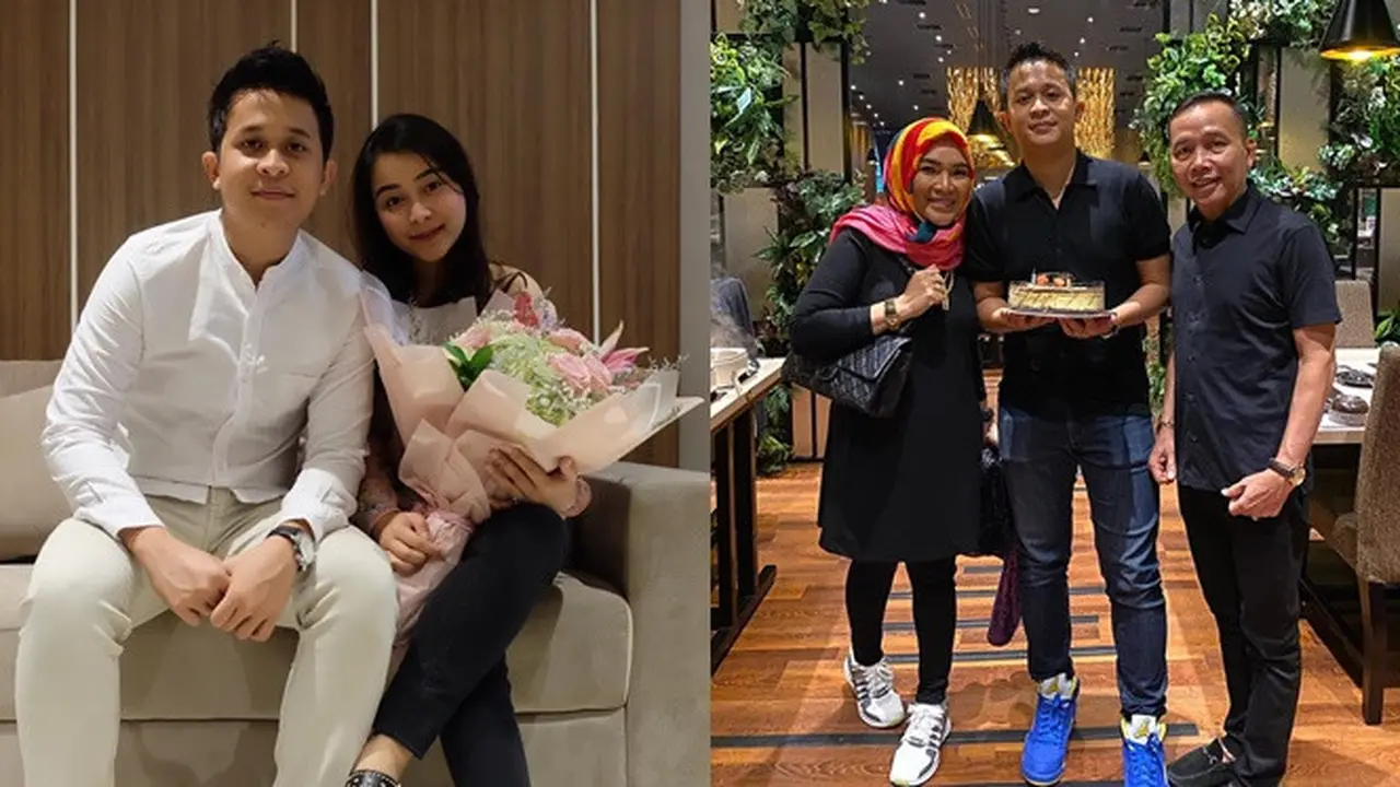Sudah Diterima Jadi Bagian Keluarga, Ini 6 Potret Kedekatan Pacar Syifa dan Keluarga Ayu Ting Ting