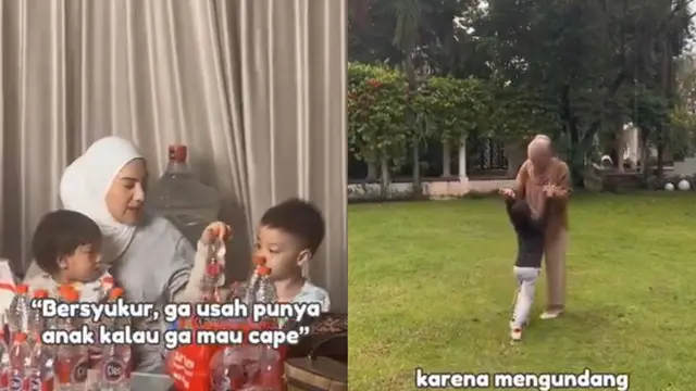 Irish Bella dan dua anaknya, Air Rumi Akbar dan Amala Putri Sabai Akbar (Instagram/@_irishbella_)