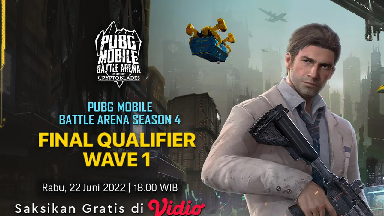 Saksikan, Streaming PUBG Mobile Battle Arena Season 4 Final Qualifier Wave 1 di Vidio