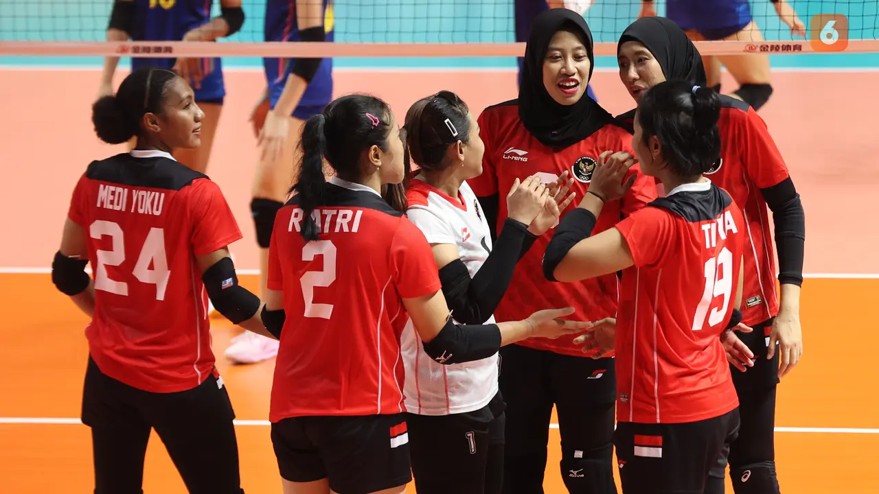 Timnas Bola Voli Putri Indonesia kalah dari Thailand di SEA Games 2023.