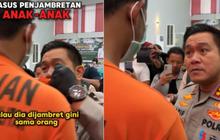 Gregetan Sampai Melotot Perwira Polisi Tarik Kerah Jambret 19 Kali Beraksi: Beraninya sama Anak Kecil