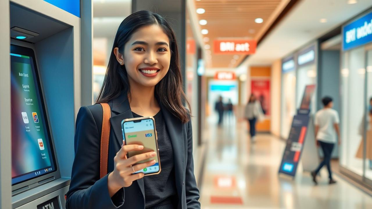 cara mengecek saldo atm bri