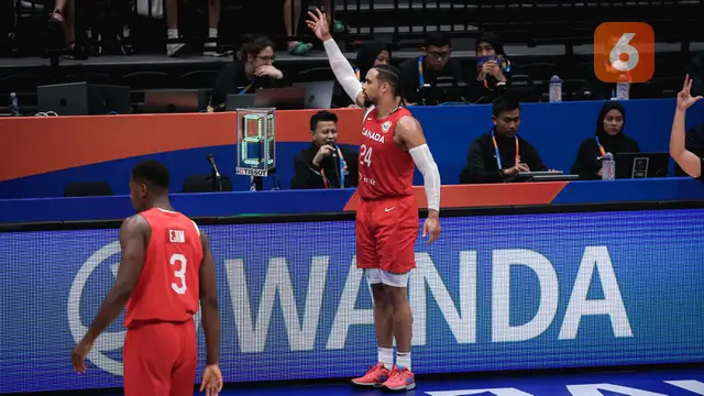 Timnas Basket Lebanon vs Kanada - Piala Dunia FIBA 2023