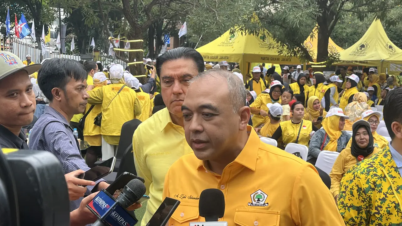 Ketua DPD Partai Golkar Jakarta Ahmed Zaki Iskandar (Liputan6.com/Winda Nelfira)